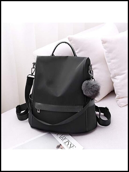 Nylon Backpack Purse Anti-theft Travel Lightweight Shoulder Bag main image 5